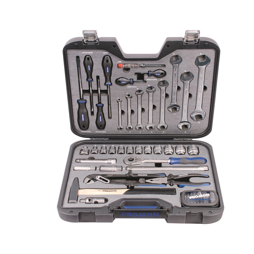 Mallette à outils industr. univ. 1/2", 67 pièces