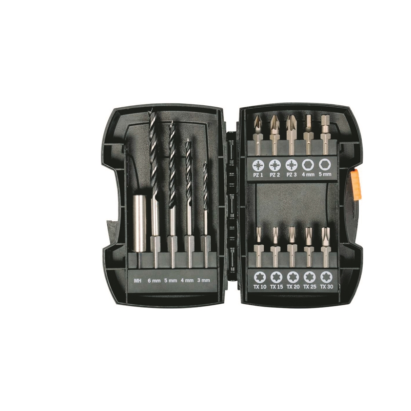 Coffret de forets bois et embouts