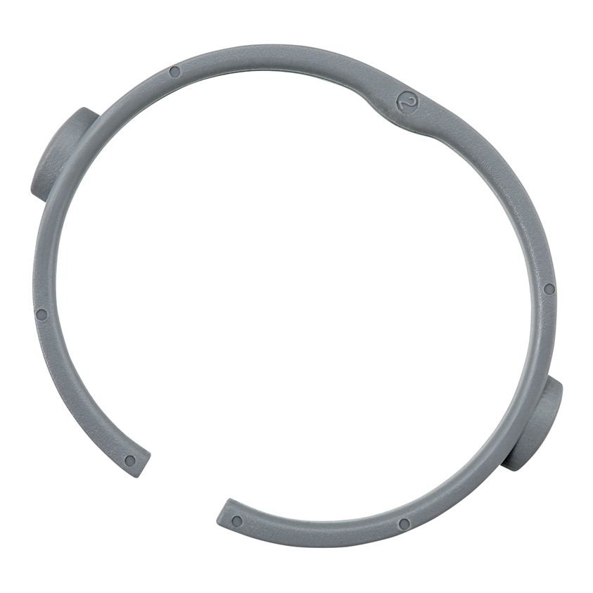 Clip-Spannring grau