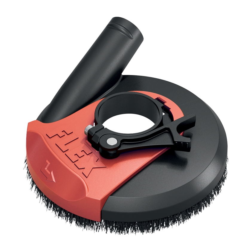 Absaughaube mit drehbarem Randsegment