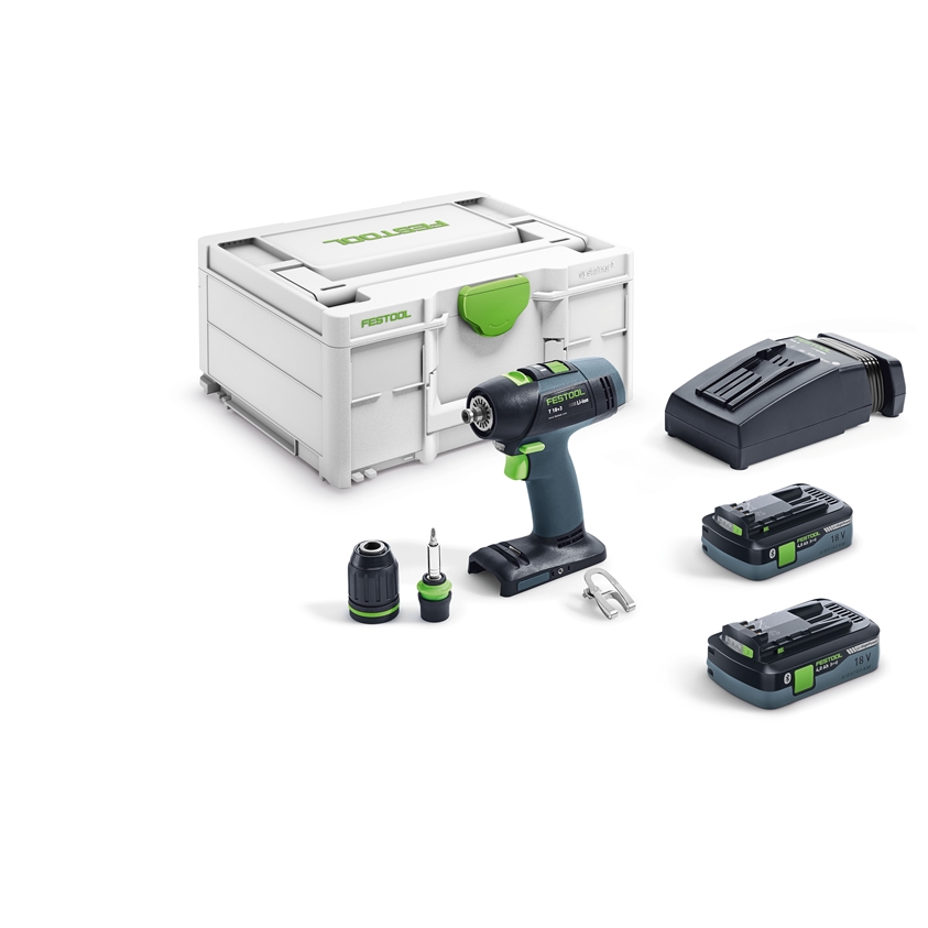 Perceuse-visseuse compacte sans fil T 18+3 HPC 4,0 I-Plus