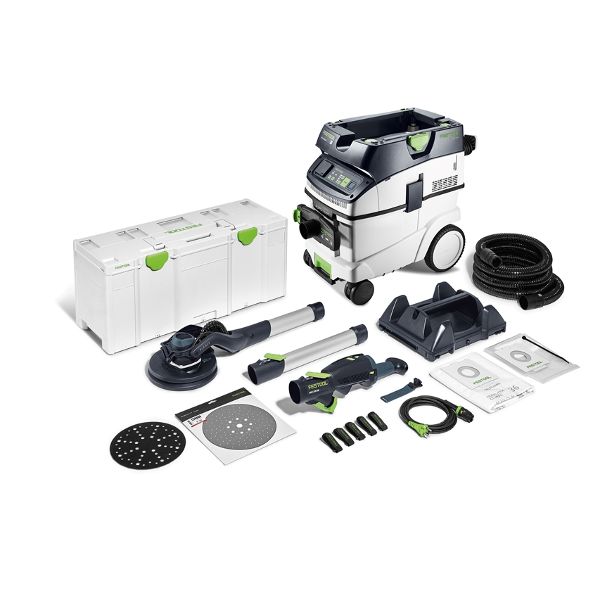 Langhalsschleifer- und Sauger-Set PLANEX LHS 2 225 EQI/CTL 36-Set