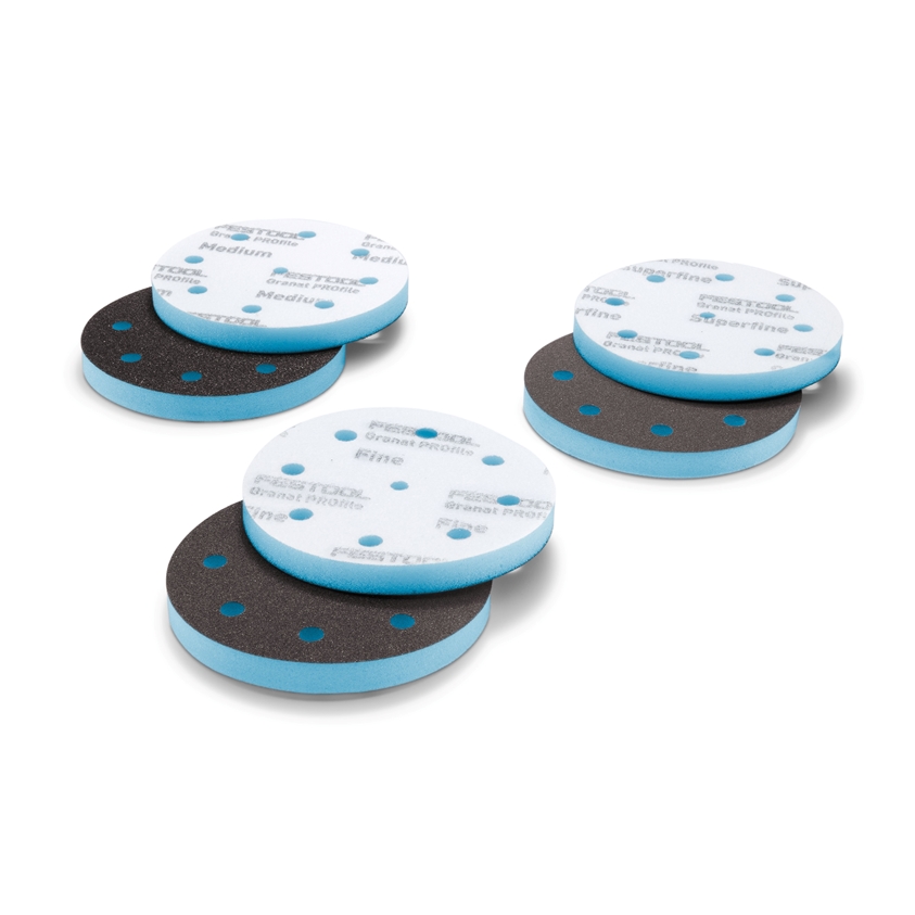 Schleifmittel Granat PROfile D125 GR PRO/10-Set