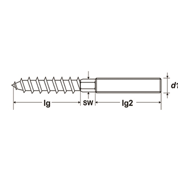 Stockschrauben PROFIX A2