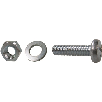 Assortiment 2 vis à tête cylindrique bombée