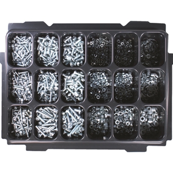 Assortiment 2 vis à tête cylindrique bombée