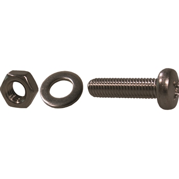Assortiment 3 vis à tête cylindrique bombée