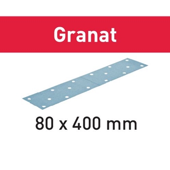 StickFix Schleifstreifen 80 x 400 mm für Spachtel, Füller, Lacke (speziell VOC-Lacke)