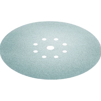 Abrasif maillé Ø 225 mm pour le ponçage des enduits et produits de dispersion