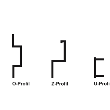 Aluprofile roh zu System TOPROC®-FAR