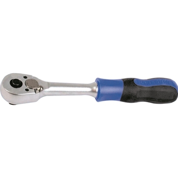 Umschaltknarre PROFESSIONAL 1/4“ + 3/8“+ 1/2“
