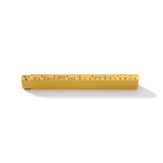 Gliedermassstab G61, mit Zolleinteilung