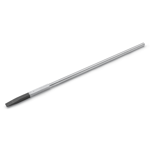 Barre à mine en aluminium avec pointe en acier
