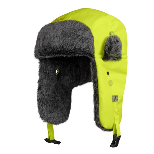 9029 RuffWork, High-Vis Trapper Mütze mit Ohrenklappen