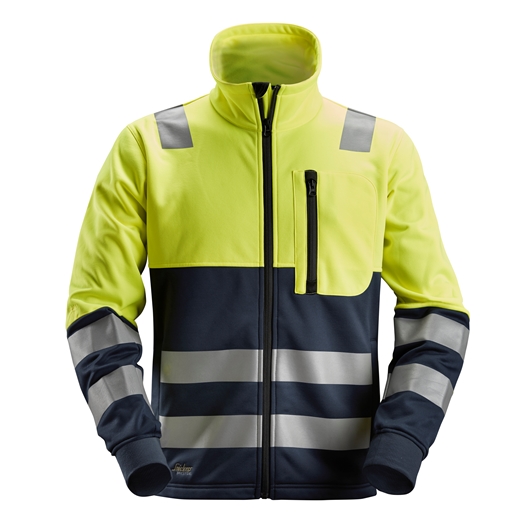 8035 AllroundWork, High-Vis-Jacke mit durchgehendem Reissverschluss, Warnschutzklasse 2