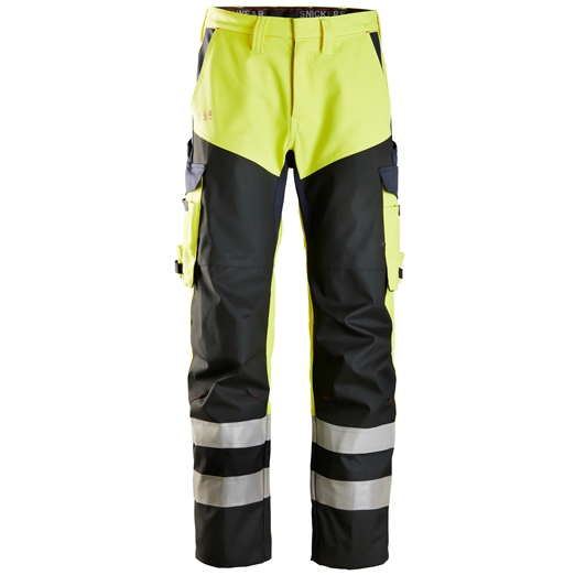 6365 ProtecWork, Pantalon avec au-dessus de cuisses renforcé, haute visibilité, Classe 1