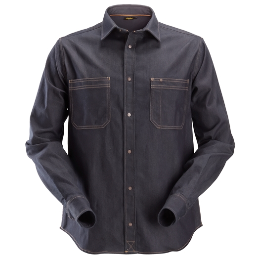 8555 AllroundWork Denim Arbeitsshirt