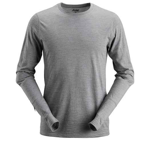 2427 T-shirt à manches longues en laine