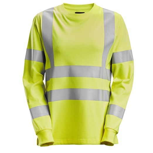 2476 ProtecWork, Langarm-T-Shirt für Damen, High-Vis-Klasse 3/2