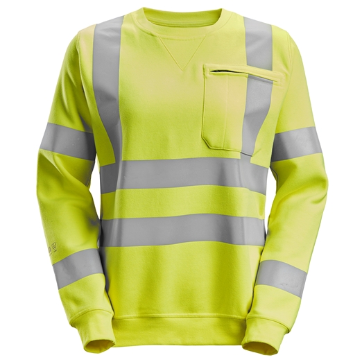 2876 Protecwork, Damen-Sweatshirt, High-Vis-Klasse 3/2