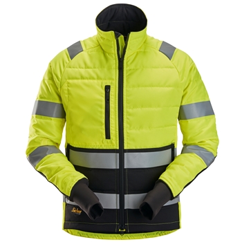 8134 AllroundWork, High-Vis-Arbeitsjacke, leicht wattiert, Warnschutzklasse 2