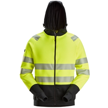 2839 High-Vis-Kapuzenjacke mit durchgehendem Reissverschluss, Warnschutzklasse 2