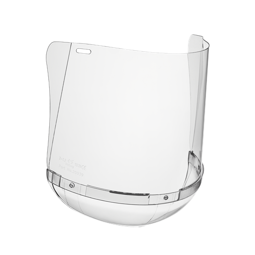 Visière protège-menton en polycarbonate SAFE