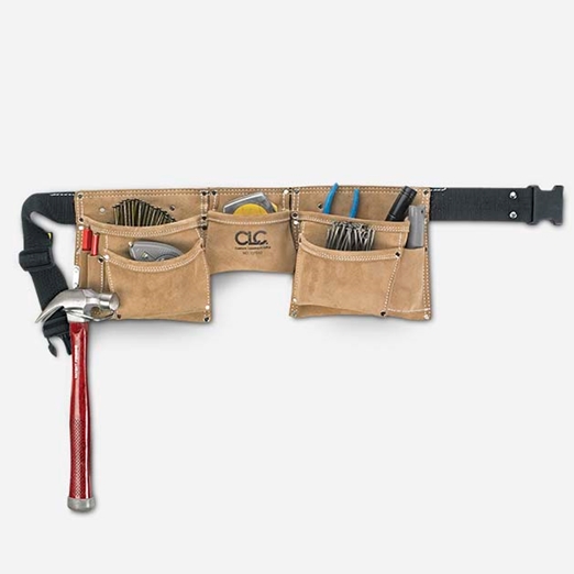 Werkzeugschürze aus Leder