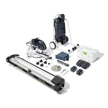 Akku-Kapp-Zugsäge KAPEX KSC 60 EB 5,0 I-UG-Set