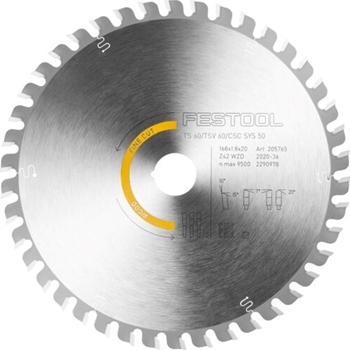 Lame de scie circulaire WOOD FINE CUT HW 168x1,8x20 WD42