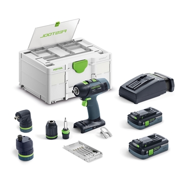 Perceuse-visseuse sans fil T 18+3 HPC 4,0 I-Set