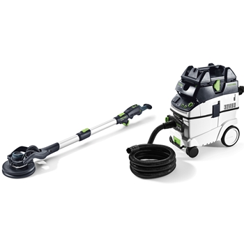 Langhalsschleifer- und Sauger-Set PLANEX LHS 2 225/CTL 36-Set