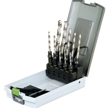 Coffret de forets hélicoïdaux HSS D3-10 CE/10