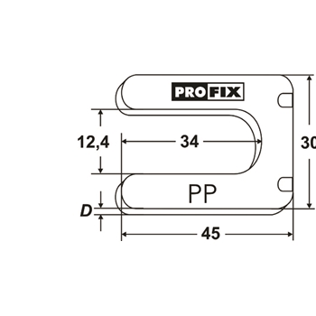 Distanzplatten PROFIX V2A