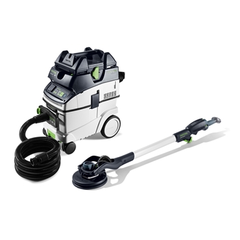Langhalsschleifer- und Sauger-Set PLANEX LHS 2-M 225 EQ/CTL 36-Set