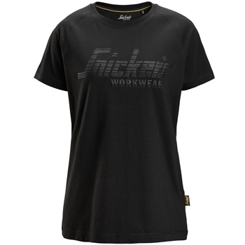 2597 T-shirt avec logo pour femme