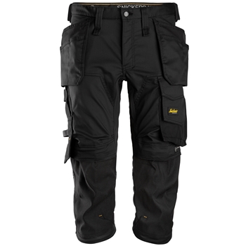 6142 AllroundWork, Pantacourt en Stretch avec poches holster