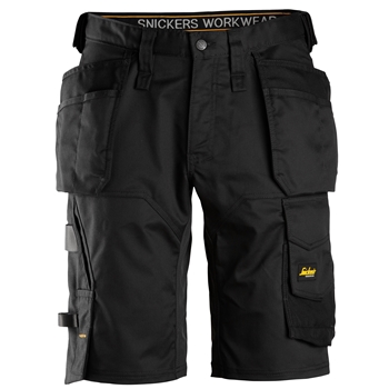6151 AllroundWork, Short en stretch avec poches holster, coupe large
