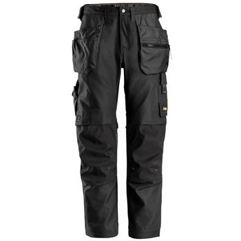 6324 AllroundWork, Pantalon de travail en tissu extensible, Canvas+