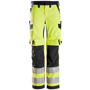6760 ProtecWork Hi-Vis Damen Arbeitshose, Klasse 2, EN 14404, 1149, 13034, 11611, 11612, 20471, IEC 61482