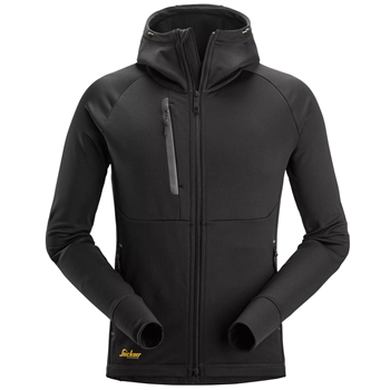 8026 FlexiWork, Polartec® Power Stretch® Kapuzenjacke mit Reissverschluss