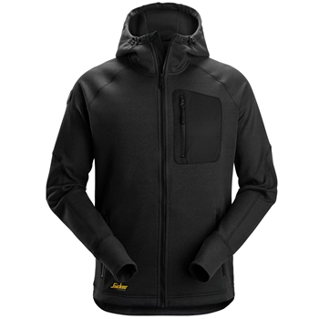 8041 FlexiWork, Fleece Hoodie mit Reissverschluss