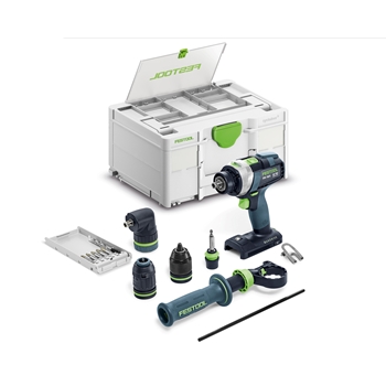 Akku-Schlagbohrschrauber QUADRIVE TPC 18/4 Basic-Set/XL