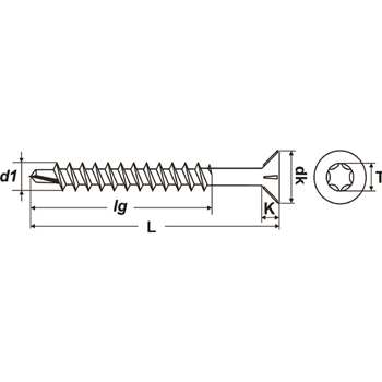 Vis Drillspan autoperceuses PROFIX