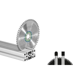 Lame de scie circulaire HW 190x2,8x30 TF68 ALUMINIUM/PLASTICS