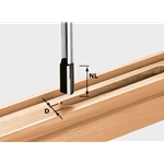 Nutfräser HW S12 D30/35