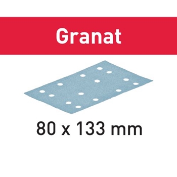 Abrasifs StickFix 80 x 133 mm pour enduits, apprêts, laques, peintures à faible teneur en COV et supports durs