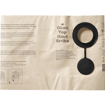 Sacs filtre double paroi FIS-SR 5/6 /5
