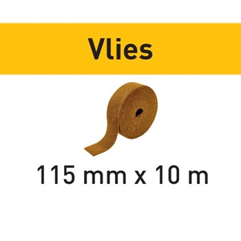 Abrasif non-tissé pour ponçage manuel en rouleau 115 mm x 10 m