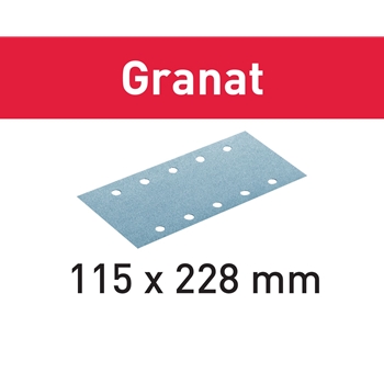 StickFix Schleifstreifen 115 x 228 mm für Spachtel, Füller, Lacke (speziell VOC-Lacke und harte Untergründe)